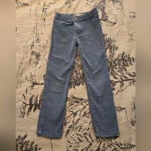 Blue corduroy skinny 5t